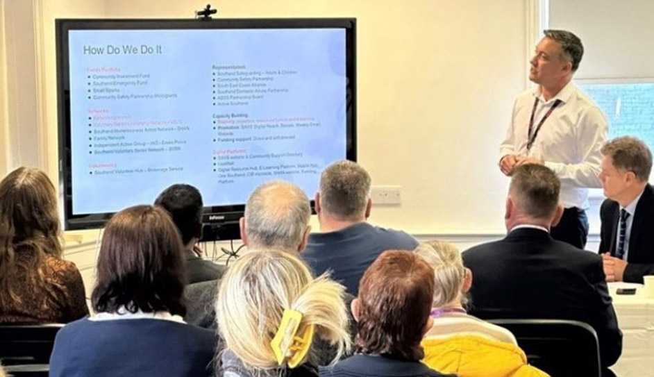 Southend’s Voluntary Sector Supported with FREE training