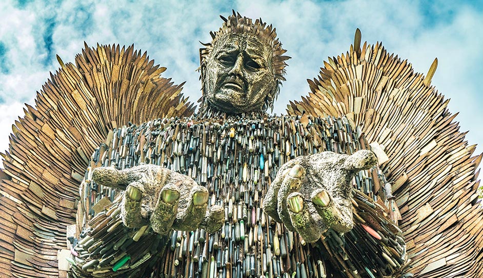 The Knife Angel – National Monument Visits Southend to Combat Knife Crime The Knife Angel