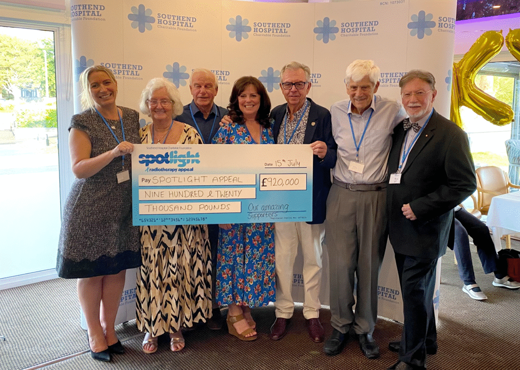 Spotlight Appeal Smashes £920,000 Target to Fund Cutting-Edge Radiotherapy Equipment at Southend Hospital