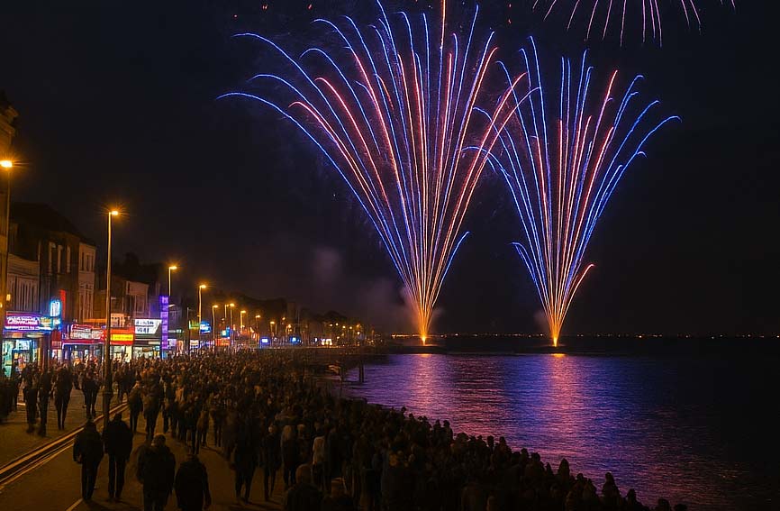 Southend Seafront Fireworks dates for 2025! Southend Fireworks 2025