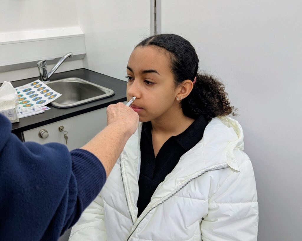 Chelmsford Community Vaccination Van Supports Residents Aged 3 to 93 During High-Demand Winter Health Session