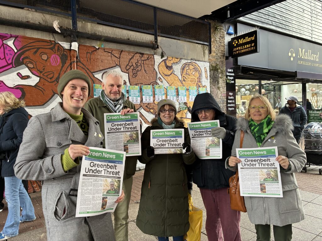 Southend Greens stand with residents to defend the Green Belt
