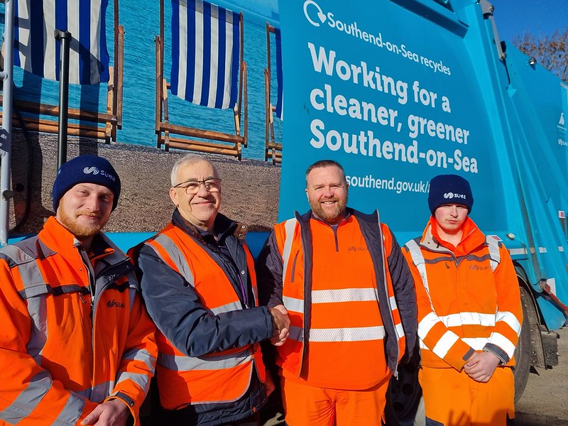 ‘Crime-saving’ bin heroes: Crews praised after helping police apprehend suspected burglar