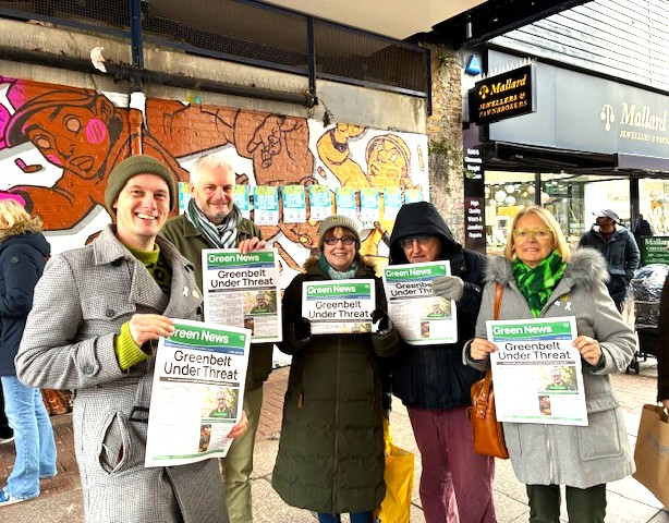 Greens step up campaign to save our green belt