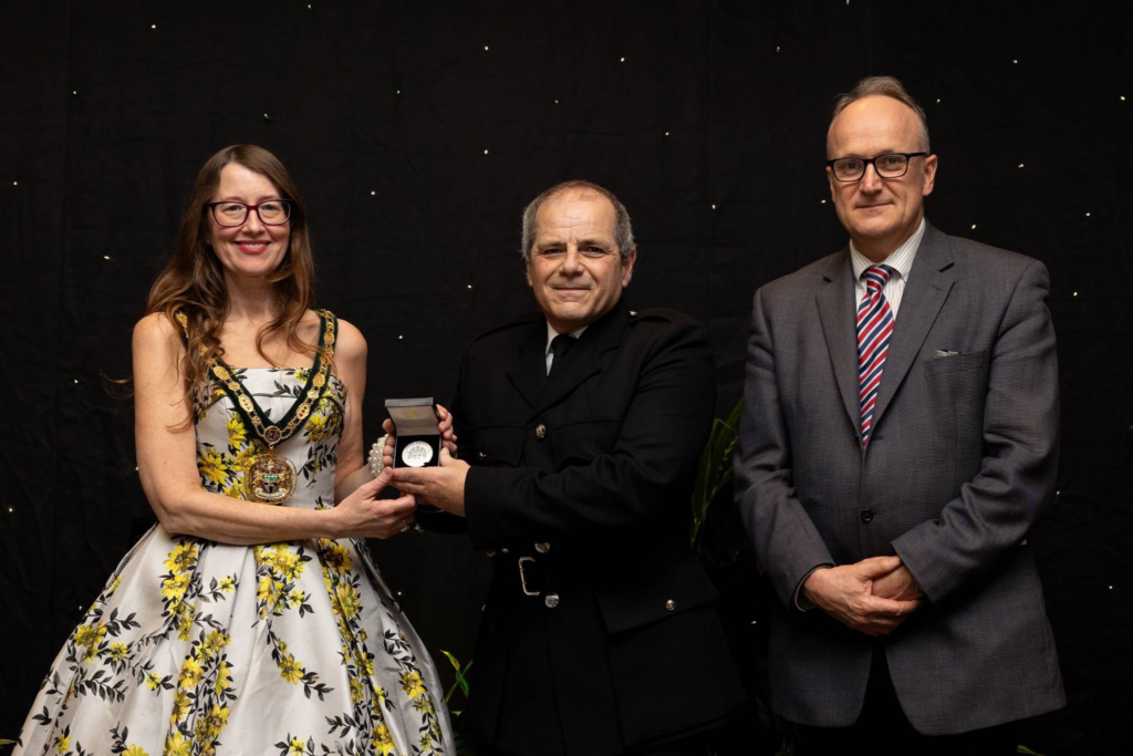 Firefighter honoured at Civic Awards after turning personal tragedy into lifesaving mission