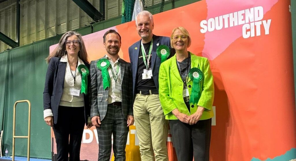 The Green Party double their Councillors in the local elections