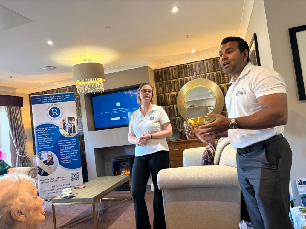 Falls Prevention Workshop at Pinetree Care Home